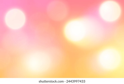 Fondo abstracto colorido de la luz suave del bokeh, Vector eps 10 partículas del bokeh de la ilustración, decoración del fondo