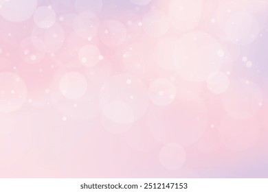 Colorful bokeh soft light abstract background