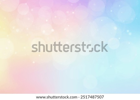 Colorful bokeh soft light abstract background