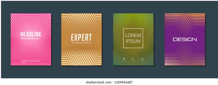 Colorful Book Cover Design Template 