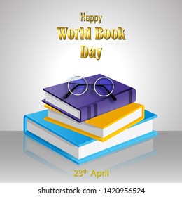 Colorful book for World Book Day