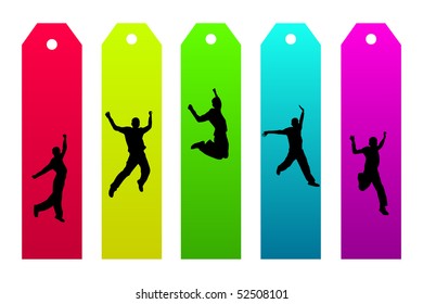 Colorful Bookmarks