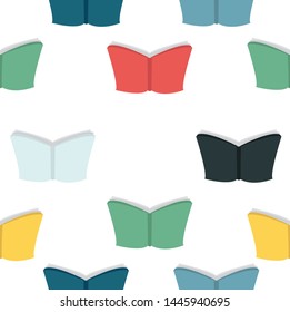 colorful books Seamless vector pattern