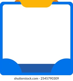 Colorful border frame. Vivid design
Modern shape product frame for online shopping and Customizable Border Template for your product promotion
