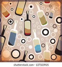 Colorful bottles