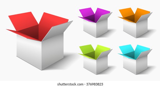 Colorful box set