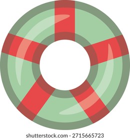 Caja colorida envuelta en el logotipo del caramelo, ilustración de la comida dulce. conveniente para el cartel y el icono del Web