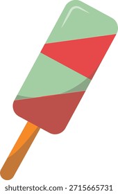 Caja colorida envuelta en el logotipo del caramelo, ilustración de la comida dulce. conveniente para el cartel y el icono del Web
