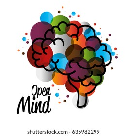 Colorful brain design