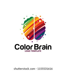 colorful brain logo