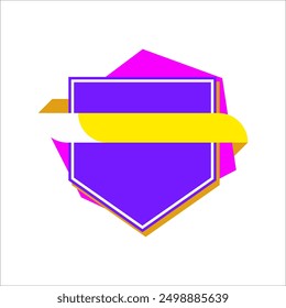 Colorful Breaking News Label Vector Element. Breaking News Lower Third Design