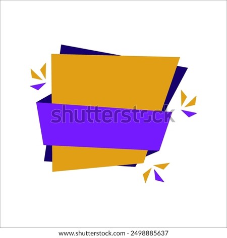 Colorful Breaking News Label Vector Element. Breaking News Lower Third Design