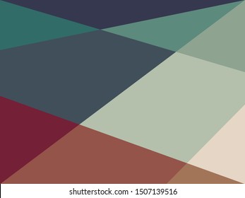 Colorful bright abstract background with angled blocks, squares, diamonds, rectangle and triangle shapes layered in abstract modern art style background pattern, textured background