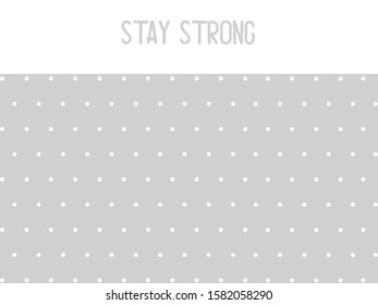 Colorful bright abstract background with dots layered in abstract modern art style pattern, textured wallpaper. Postcard with simple text.