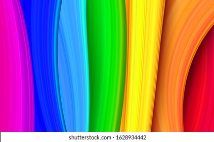 Cmyk Rgb Pms Color Wheel Wave Stock Illustration 1205430436