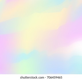 Colorful bright abstract mesh vector art background for decoration, text design, party poster. Wave paint pink yellow violet green pastel light color illustration for card, wallpaper, print, fabric