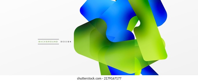 Colorful bright abstract shapes composition. Digital web futuristic template for wallpaper, banner, background, card, book Illustration, landing page