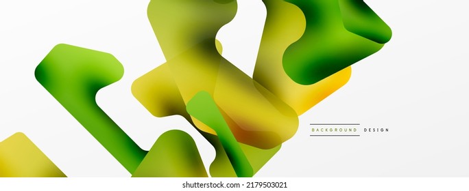 Farbige, helle abstrakte Formen Zusammensetzung. Digitale futuristische Vorlage für Tapeten, Banner, Hintergrund, Karte, Buchillustration, Landungsseite