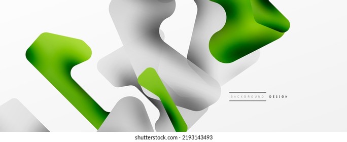 Composición colorida de formas abstractas y brillantes. Plantilla digital futurista web para papel de pared, banner, fondo, tarjeta, libro Ilustración, página de inicio