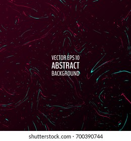 Colorful and bright abstract vector background with curved colorful lines and swirls. Marble texture background. Vector illustration for your graphic design.