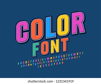 Vector Glossy Colorful Logotype Kids Club Stock Vector (Royalty Free ...