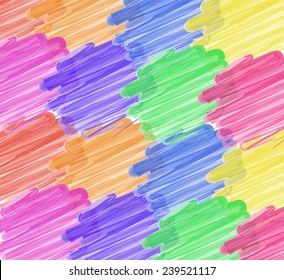 Colorful bright background