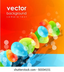 Colorful bright background