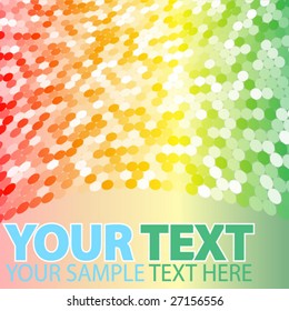 colorful bright background in vector