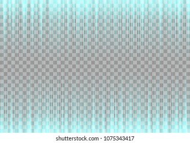 Colorful bright glowing stripes for festive decoration. Vector illustration with a shimmering effect