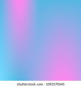 Colorful bright gradient background. Holographic template for cards, banners. Editable colors vector eps illustration