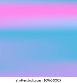 Colorful bright gradient background. Holographic template for cards, banners. Editable colors vector eps illustration