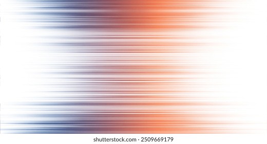 Colorful Bright Linear Motion Blur: A Clean, Sleek and Dynamic Contrast, Abstract Creative Design with Horizontal Gradient Lines