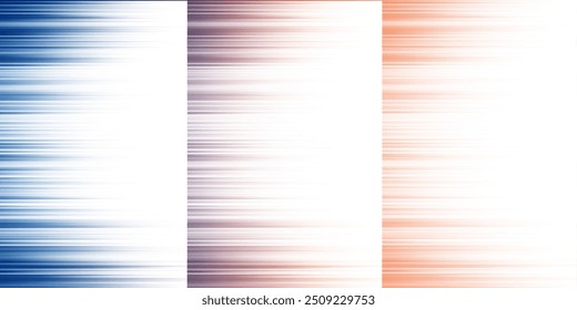 Formas de degradado a rayas lineales brillantes y coloridas, desenfoque de movimiento de varios Colores: un contraste de Vertical limpio, elegante y dinámico, diseño creativo Abstractas con rayas Horizontales, líneas