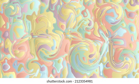 Colorful  bright  multicolor pattern fractal glitch ornament fantasy kaleidoscope.