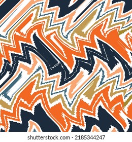 Colorful bright painted vector background of wavy lines. Abstract silk scarves fashion. marble, wallpaper, geometric pattern, scarf, rug, pillow, bandana, fabric textile, clothing, kerchief prints etc