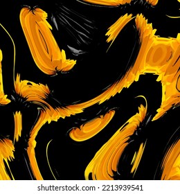 Colorful bright painted vector background of wavy lines. Abstract silk scarves fashion. marble, wallpaper, geometric pattern, scarf, rug, pillow, bandana, fabric textile, clothing, kerchief prints etc