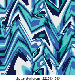 Colorful bright painted vector background of wavy lines. Abstract fashion texture. marble, wallpaper, geometric pattern, scarf, rug, pillow, bandana, fabric, clothing, prints, textile, banners etc.