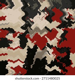 Fundo de vetor pintado brilhante colorido de linhas onduladas. Textura de moda abstrata. mármore, papel de parede, padrão geométrico, cachecol, tapete, travesseiro, bandana, tecido, roupas, estampas, têxteis, banners etc.