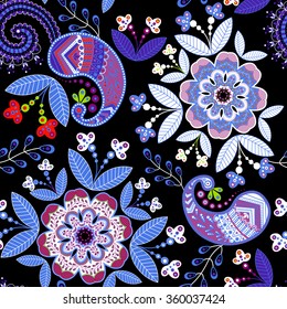 Colorful bright seamless pattern