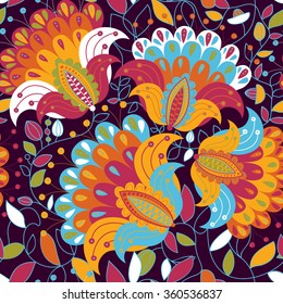 Colorful bright seamless pattern