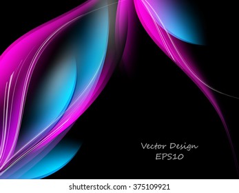 colorful bright vector background with copy space. Eps10