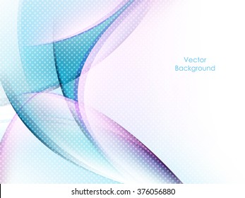 colorful bright vector background with copy space. Wavy lines, dotted texture. Eps10