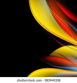 colorful bright vector background with copy space. Eps10