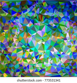 
Colorful and bright vector polygon mosaic background. Vector illustration for your graphic design.