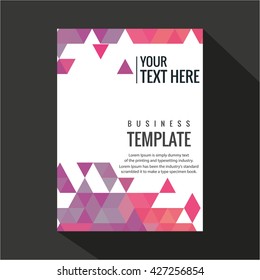 Colorful brochure