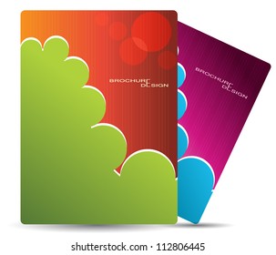 colorful brochure design