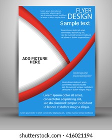 Colorful Brochure design. Vector  eps10.