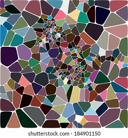 colorful broken background, vector illustration.