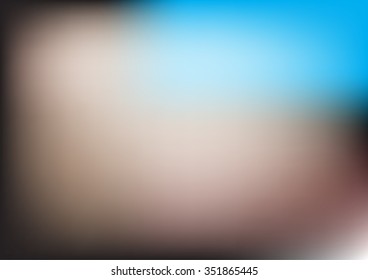 Colorful brown and white blue abstract blur background design for template, web,wallpaper and texture.