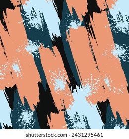 Colorful brush background. Abstract background. vector illustration.